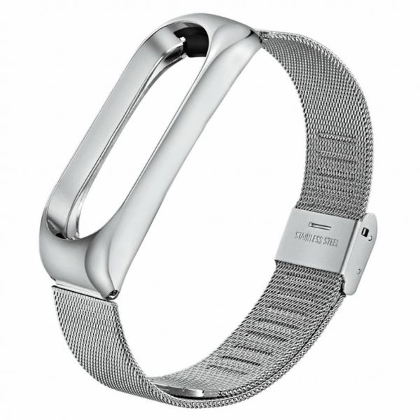 Ремінець до фітнес браслета BeCover Metal для Xiaomi Mi Smart Band 5 Silver (705147)