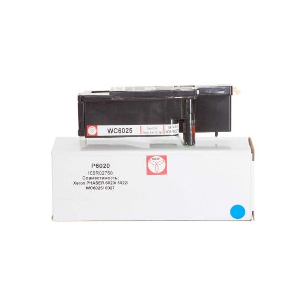 Картридж BASF для Xerox Phaser 6020/6022/WC6025/6027 Cyan (KT-106R02760)