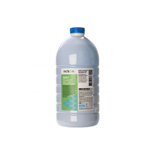 Тонер HP CLJ 1500/3000/4600/CP1215 HCS-A 1кг CYAN Patron (PN-HCS-A-C-1)