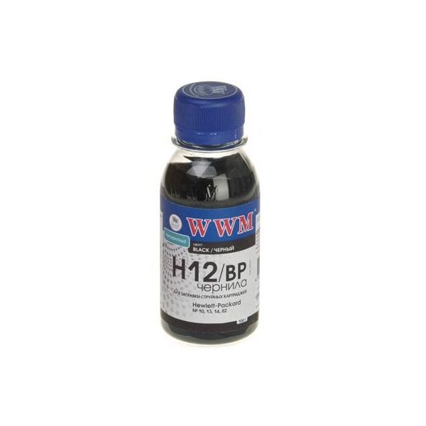 Чорнило WWM HP №10/13/14/82 (Black Pigment) (H12/BP-2)