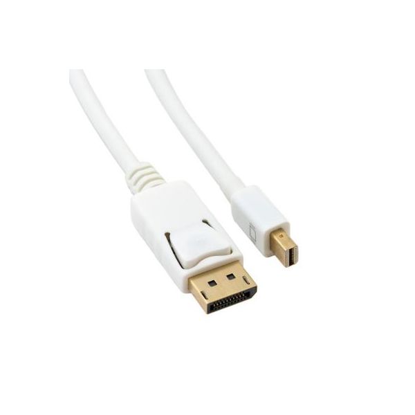 Кабель мультимедійний miniDisplayPort to DisplayPort 2.0m Extradigital (KBD1668)