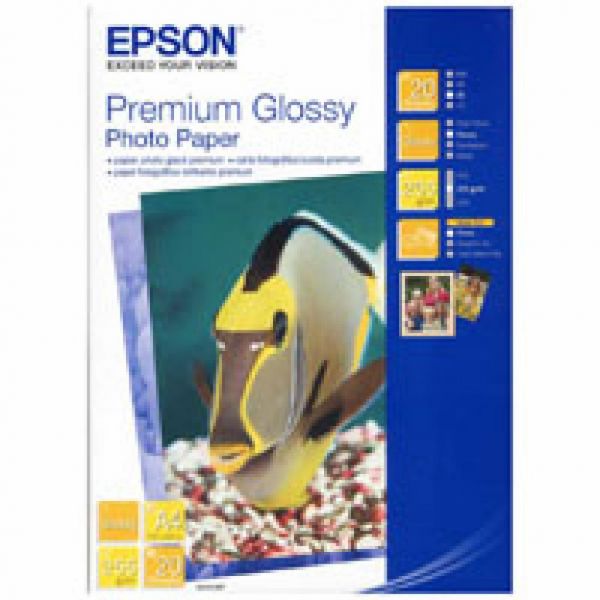 Папір Epson A4 Premium Glossy Photo (C13S041287)