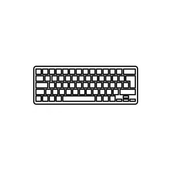 Клавіатура ноутбука Apple Macbook Air 13.3" A1369/A1466 черная без рамки RU (MC965/MC966/MC503/MC504/V2)
