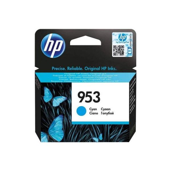 Картридж HP DJ No.953 Officejet Pro 8210/8710/8720/8725/8730 Cyan, 700с (F6U12AE)