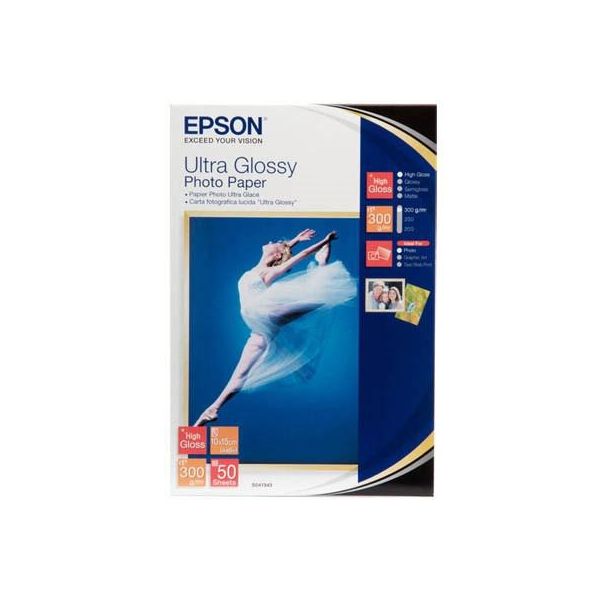 Папір Epson 10х15 Ultra Glossy (C13S041943)