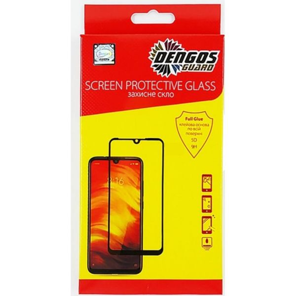 Скло захисне Dengos Full Glue Huawei P Smart S (TGFG-133) (TGFG-133)