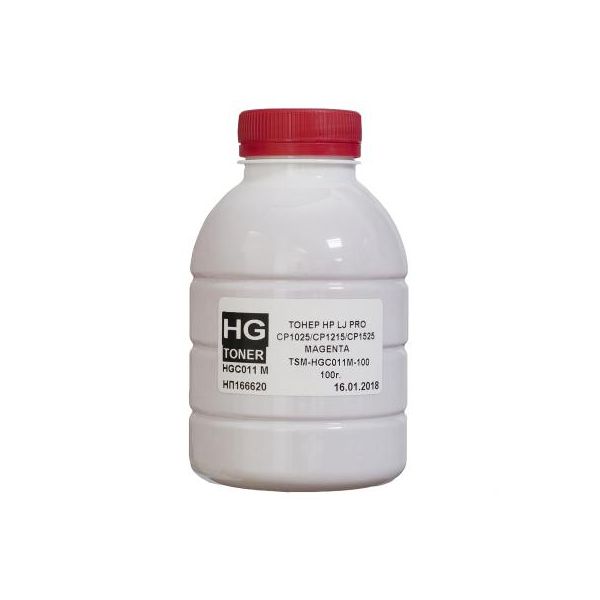 Тонер HP CLJ CP1025/1215/1525 100г MAGENTA HG (TSM-HGC011M-100)