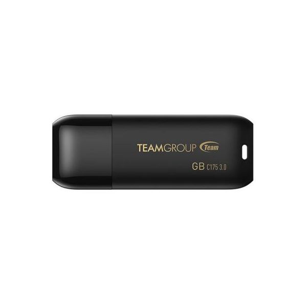 USB флеш накопичувач Team 64GB C175 Pearl Black USB 3.1 (TC175364GB01)