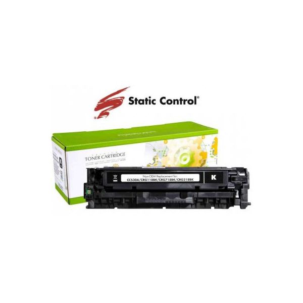 Картридж Static Control HP CLJ CC530A (304A) 3.5k black (002-01-RC530A)