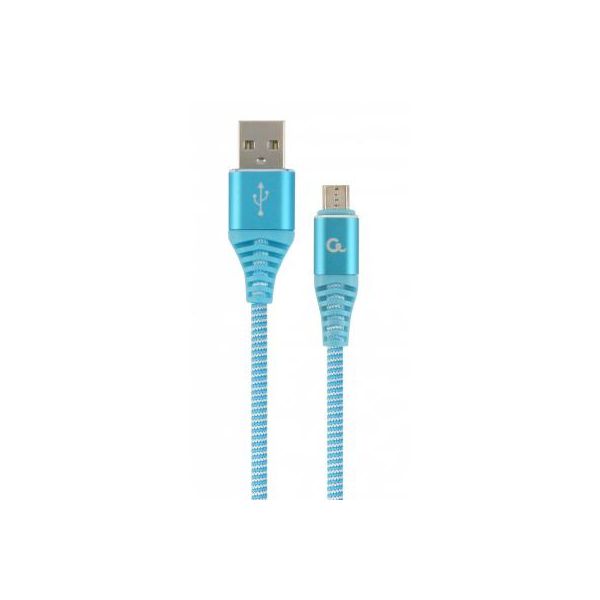 Дата кабель USB 2.0 Micro 5P to AM Cablexpert (CC-USB2B-AMmBM-1M-VW)