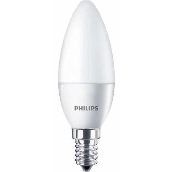 Лампочка Philips ESSLEDCandle 5.5-60W E14 840 B35NDFR RCA (929002273707)