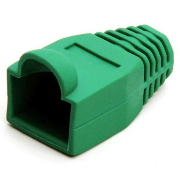 Ковпачок конектора RJ-45 Green (100 шт/уп.) Merlion (CPRJ45ML-GN)