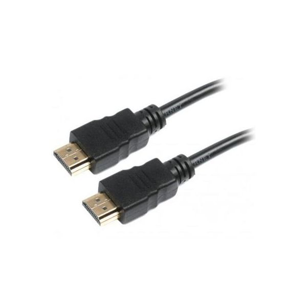 Кабель мультимедійний HDMI to HDMI 1.0m Maxxter (VB-HDMI4-1M)