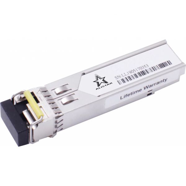 Модуль SFP Alistar Модуль SFP 1000BASE-BX 1SM WDM LC 40KM TX1550/RX1310nm DDM (SFP-1G-BX-D-L40)