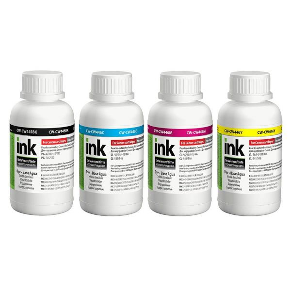Чорнило Colorway Canon PG-445/CL-446 (4х200мл) BK/С/M/Y (CW-CW445/CW446SET02)