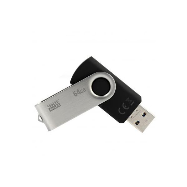 USB флеш накопичувач Goodram 64GB Twister Black USB 2.0 (UTS2-0640K0R11)