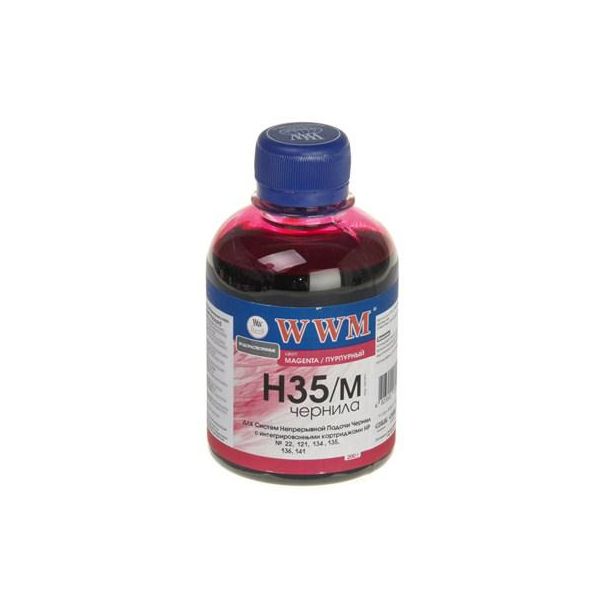 Чорнило WWM HP № 22/121/134/135/136/141 magenta (H35/M)