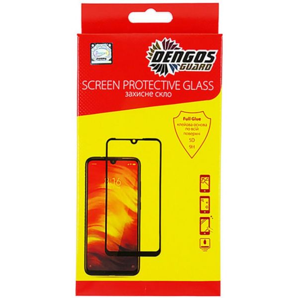 Скло захисне Dengos Full Glue Samsung Galaxy M21s (M217), Black frame (TGFG-159)