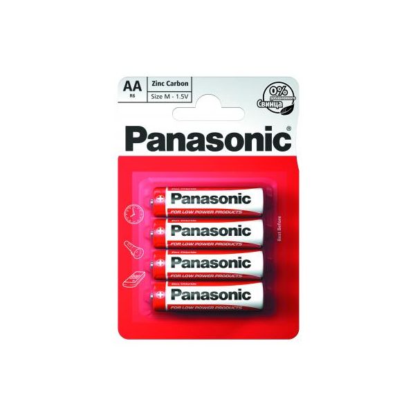 Батарейка Panasonic R6 PANASONIC Special * 4 (R6REL/4BPU)