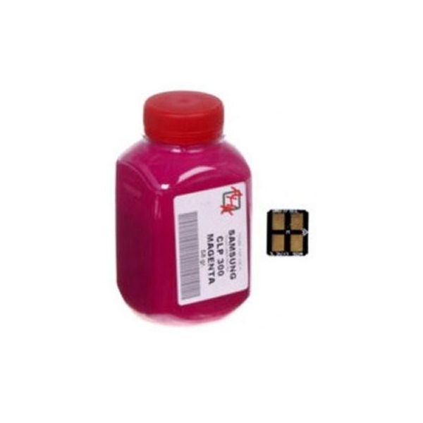 Тонер SAMSUNG CLP-300 Magenta+chip AHK (1500230)