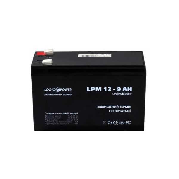 Батарея до ДБЖ LogicPower LPM 12В 9Ач (3866)