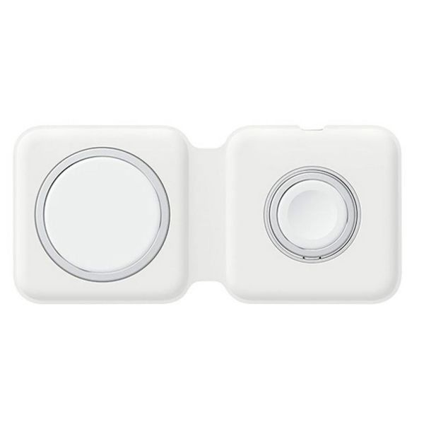 Зарядний пристрій ColorWay MagSafe Duo Charger 15W for iPhone (White) (CW-CHW32Q-WT)