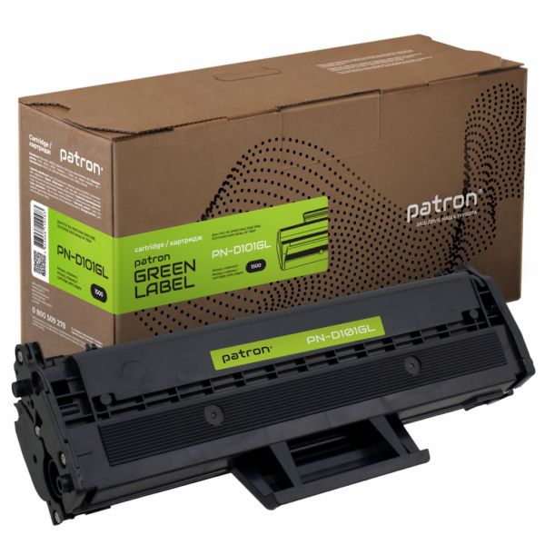 Картридж Patron SAMSUNG MLT-D101S (ML-2160) GREEN Label (PN-D101GL)