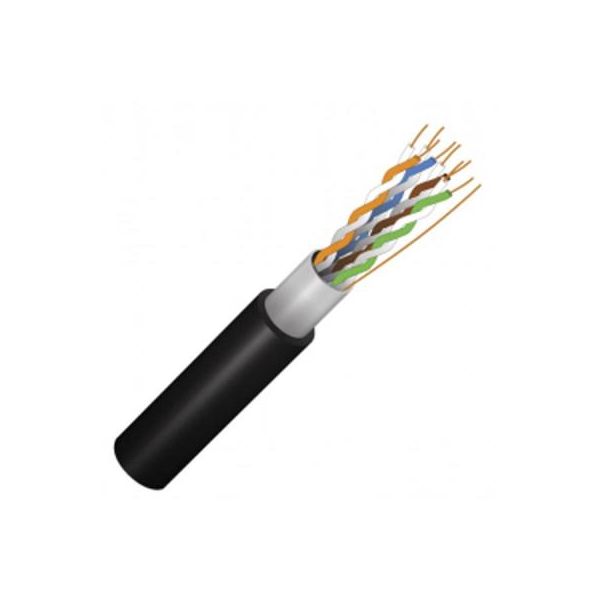 Кабель мережевий FinMark FTP 305м, CAT5e 4P 24AWG PE B Pull Box Outdoor (054594)