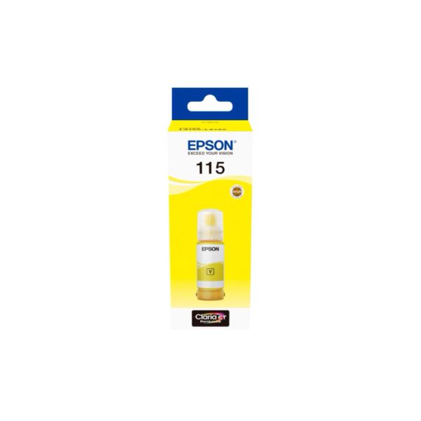 Контейнер з чорнилом Epson 115 EcoTank Yellow (C13T07D44A)