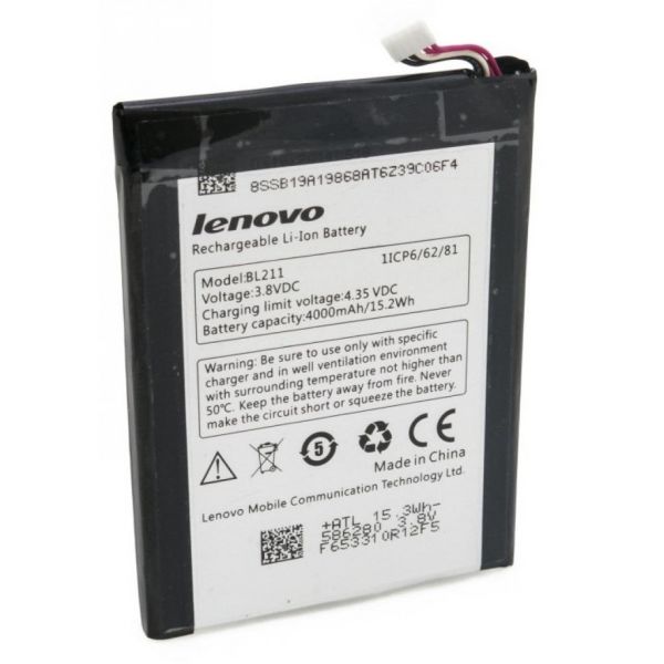 Акумуляторна батарея для телефону Extradigital Lenovo BL211 (4000 mAh) (BML6376)