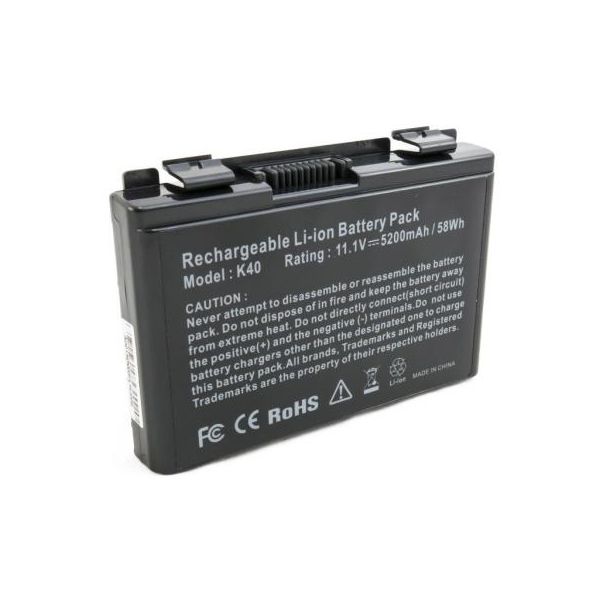 Акумулятор до ноутбука Asus K40 (A32-F82) 5200 mAh Extradigital (BNA3927)