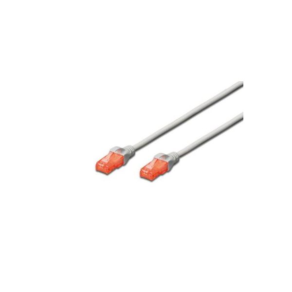 Патч-корд Digitus 0.5м, CAT 6 UTP, AWG 26/7, Cu, LSZH (DK-1617-005)