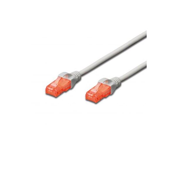 Патч-корд 1.5м, CAT 6 UTP, AWG 26/7, Cu, LSZH Digitus (DK-1617-015)