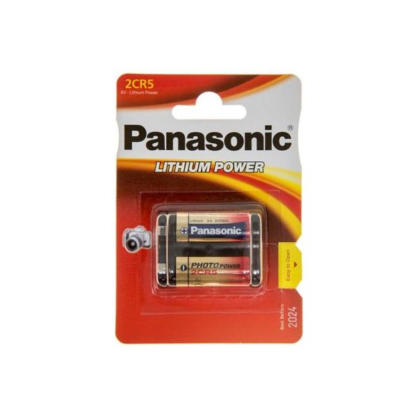 Батарейка Panasonic 2CR5 * 1 LITHIUM (2CR-5L/1BP)