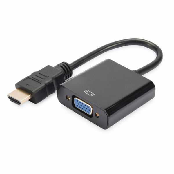 Перехідник HDMI to VGA Digitus (DA-70461)