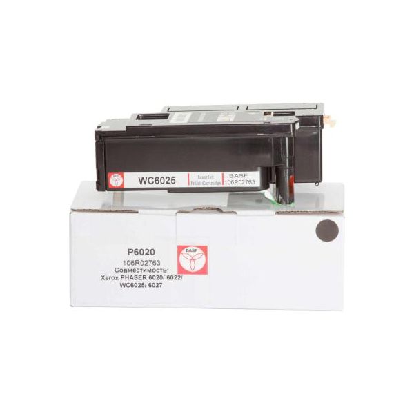 Картридж BASF для Xerox Phaser 6020/6022/WC6025/6027 Black (KT-106R02763)