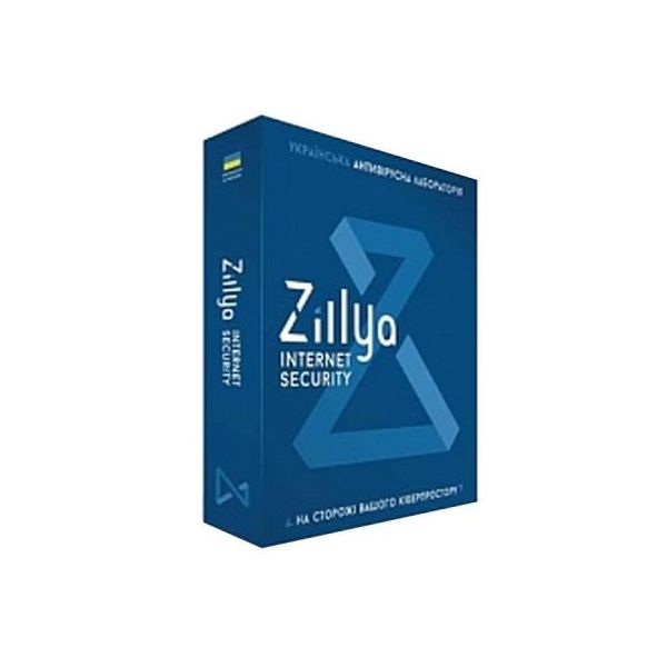 Антивірус Zillya! Internet Security 3 ПК 1 год новая эл. лицензия (ZIS-1y-3pc)