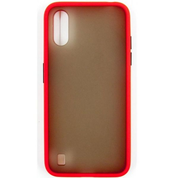 Чохол до моб. телефона Dengos Samsung Galaxy A01 (red) (DG-TPU-MATT-33)