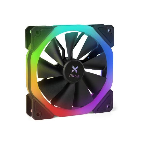 Кулер до корпусу Vinga RGB fan-06