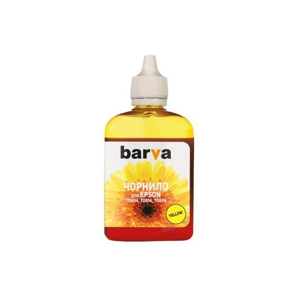 Чорнило Barva EPSON T0814 YELLOW 90г (E081-327)