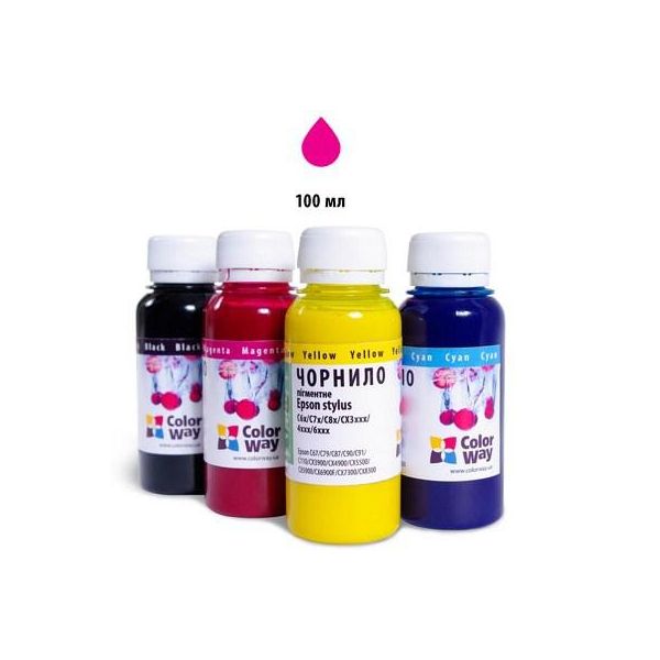 Чорнило Colorway HP №134/135 100ml Magenta (CW-HW350M01)