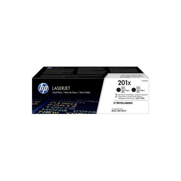 Картридж HP CLJ  201X Black 2-pack (CF400XD)