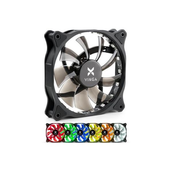 Кулер до корпусу Vinga RGB fan-01