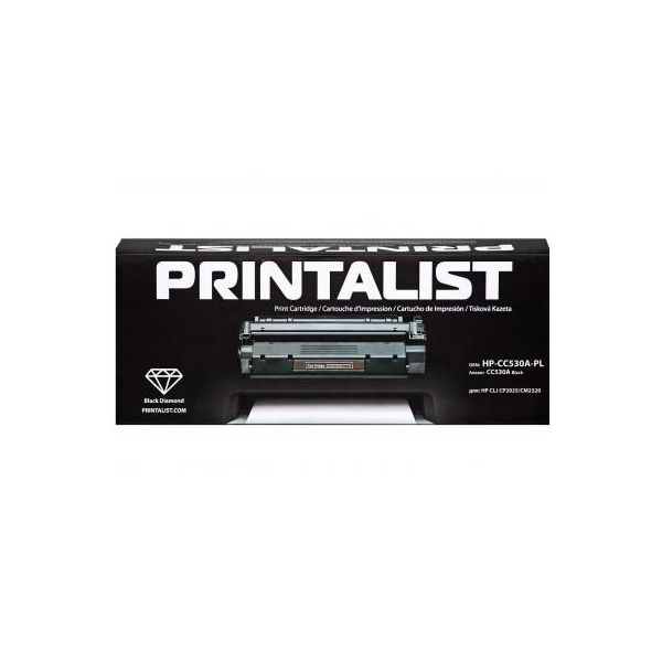 Картридж Printalist HP CLJ CP2025/CM2320, CC530A Black (HP-CC530A-PL)