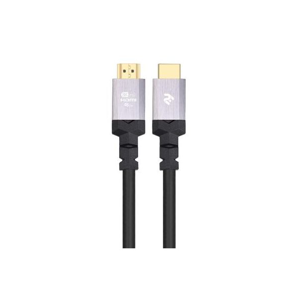 Кабель мультимедійний HDMI to HDMI 3.0m v.2.1 2E (2EW-1143-3M)