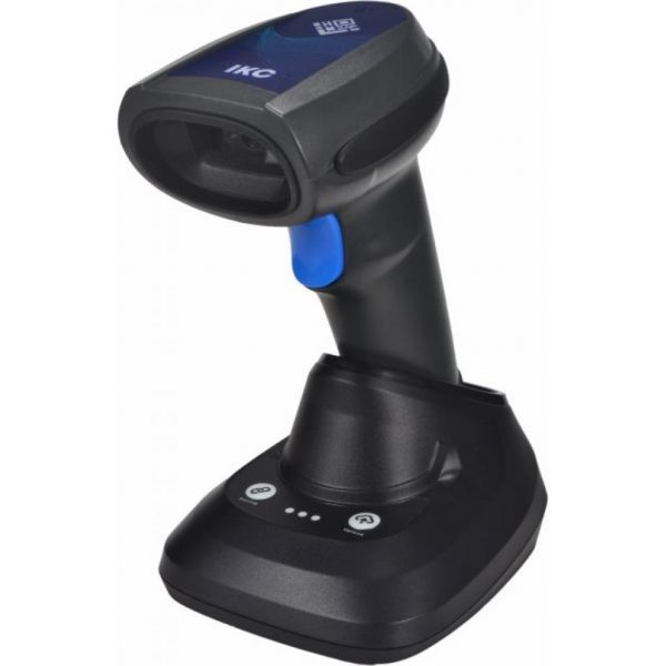 Сканер штрих-коду ИКС-Маркет IKC-5208RC/2D wireless USB with cradle, Bluetooth black (ІКС-5208RC-BT-2D-USB- CR)