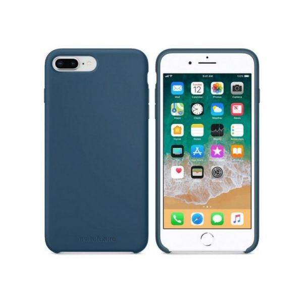 Чохол до моб. телефона MakeFuture Apple iPhone 7 Plus/8 Plus Silicone Blue (MCS-AI7P/8PBL)