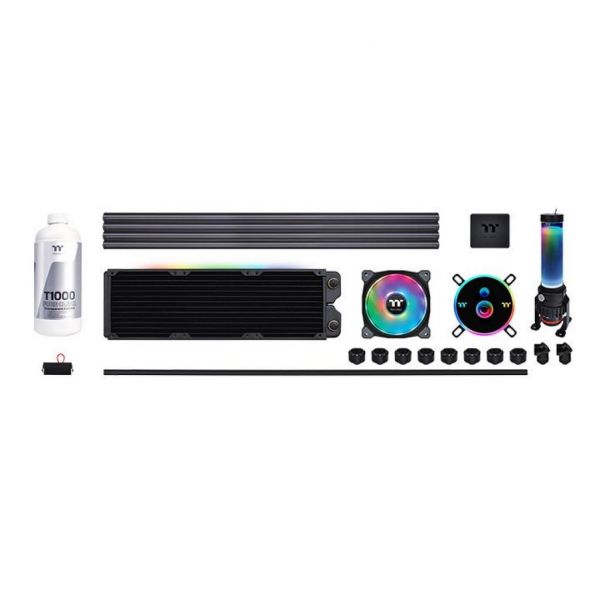 Набір для збірки CBO ThermalTake Pacific CL360 Max/CL360mm/Hard Tube/pure clear coolant (CL-W259-CU00SW-A)