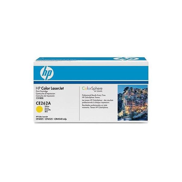 Картридж HP CLJ CP4025/4525 yellow (CE262A)