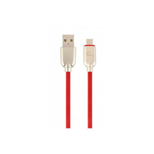 Дата кабель USB 2.0 Micro 5P to AM Cablexpert (CC-USB2R-AMmBM-2M-R)